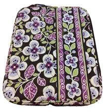 Vera Bradley  Fabric Soft Tablet Case / Cover Zipper Bag  8" X 10"  Muti  EUC