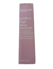 This Works Perfect Legs Sculpt & Shine Roll-On Highlighter 2oz 60ml Full Size
