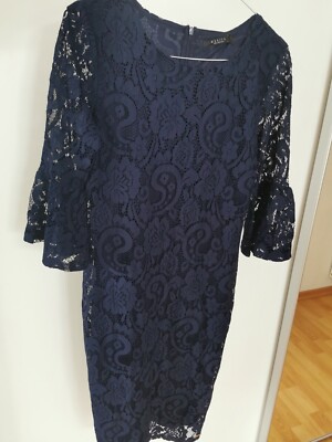 Spitze Kleid* Blau *MOHITO* Gr. S