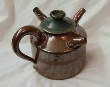 Rare Gerry Williams Studio Pottery Abstract Eccentric Vintage Teapot