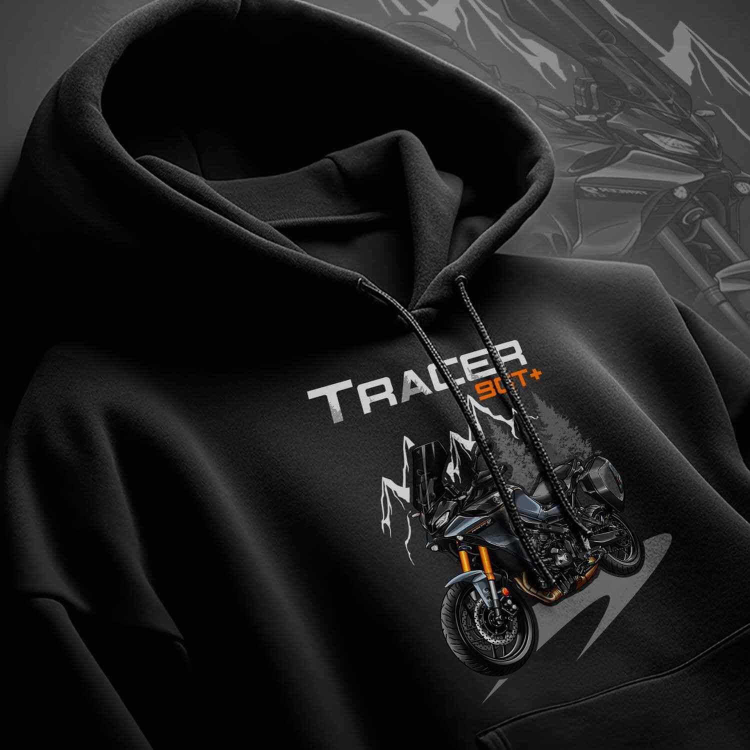 Yamaha Tracer 9 GT Motorcycle Hoodie for Riders and Enthusiasts