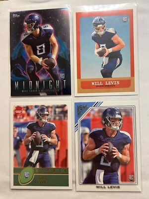 2024 Topps Composite Will Levis R/C (4 Card Lot)