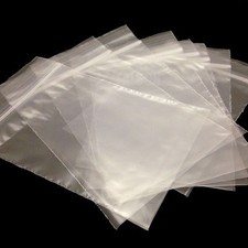 50 gro&szlig;e 11" x 16" durchsichtige Plastikt&uuml;ten mit Druckverschluss