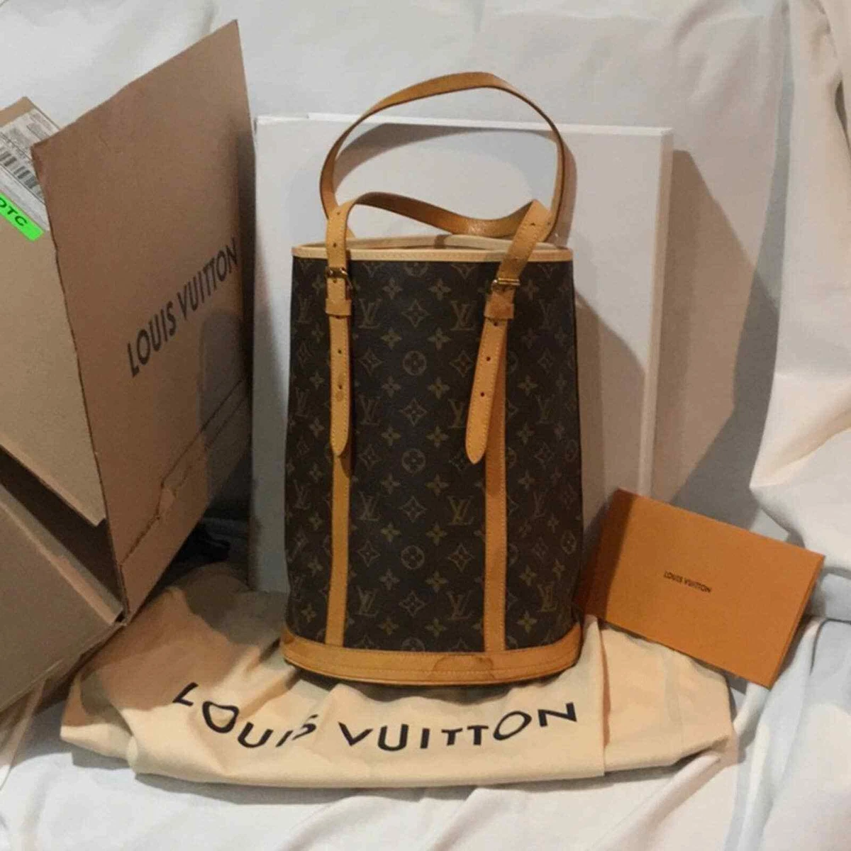 Louis Vuitton Vintage Monogram Grand Noe GM Bucket Bag