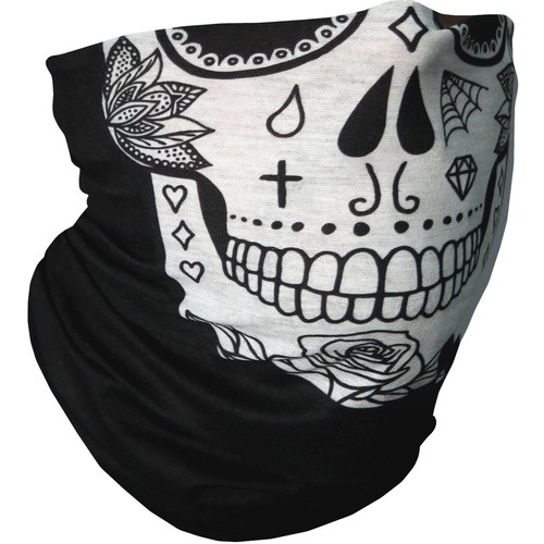 Bandana Tubolare Multifunzione Sciarpa Scaldacollo Facciale Bici Moto - Imagen 14 de 26