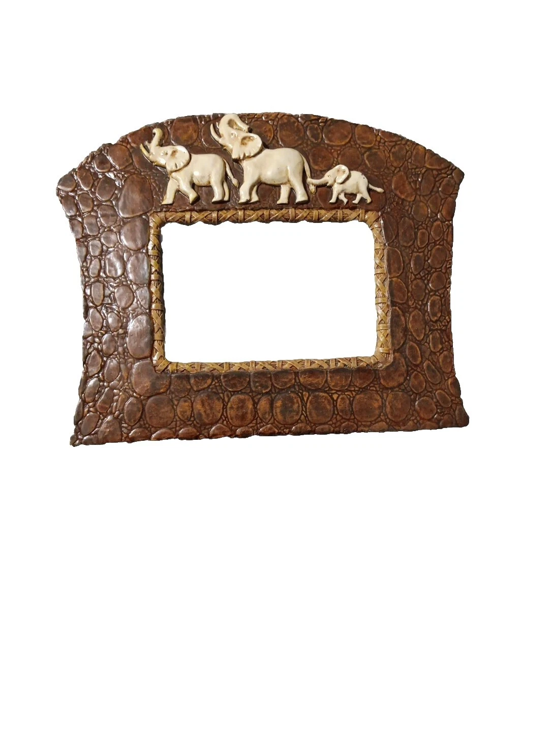 Marcos de resina Rectangular Estampado Animal