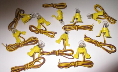 Beleuchtungssockel für Modellhäuser E5.5  19V   komplett   10 Stück  NEU
