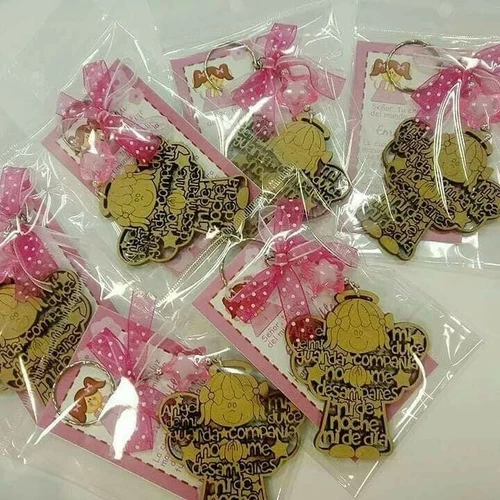 Recuerdos de bautizo personalizado12 recuerdo madera calada 100% de mexico