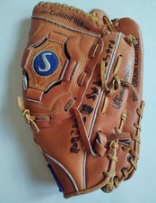 Spalding top grain leather Ultima 600 crescent web mod 42-311 baseball glove RHT