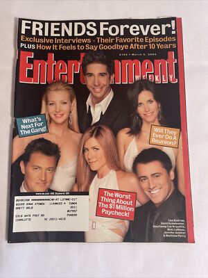 2004 March 5, Entertainment Weekly Magazine, FRIENDS Forever! (CP66)