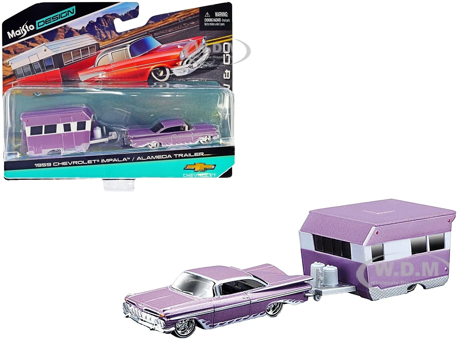 Maisto Chevrolet Vehículos Diecast y de Juguete 1:64 Escala