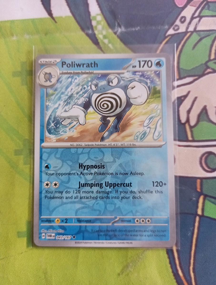 Pokémon TCG: Poliwrath - 043/167 - Reverse Holo - Twilight
