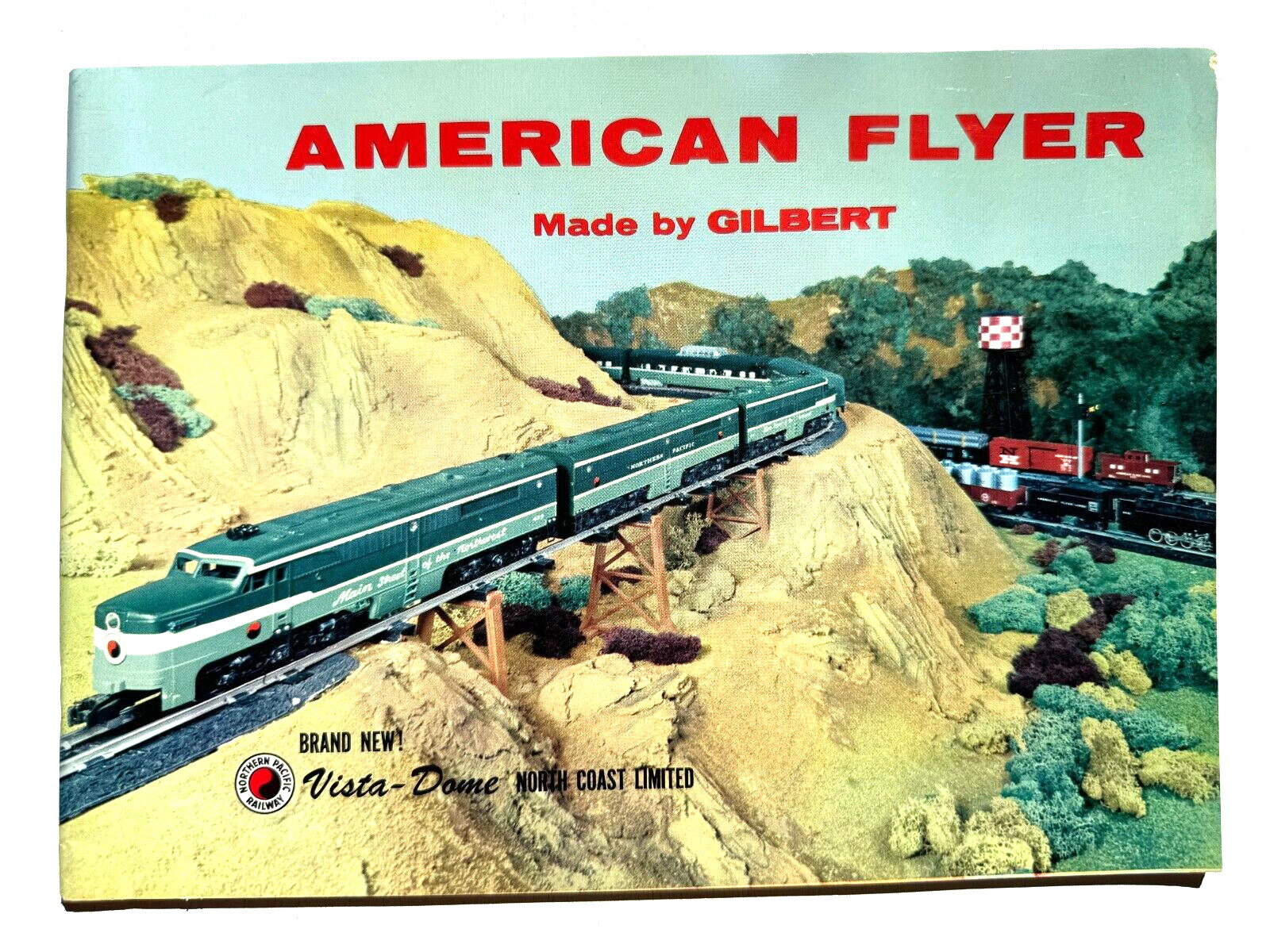 1956 Gilbert American Flyer Model Train Catalog | Vintage Train Catalog