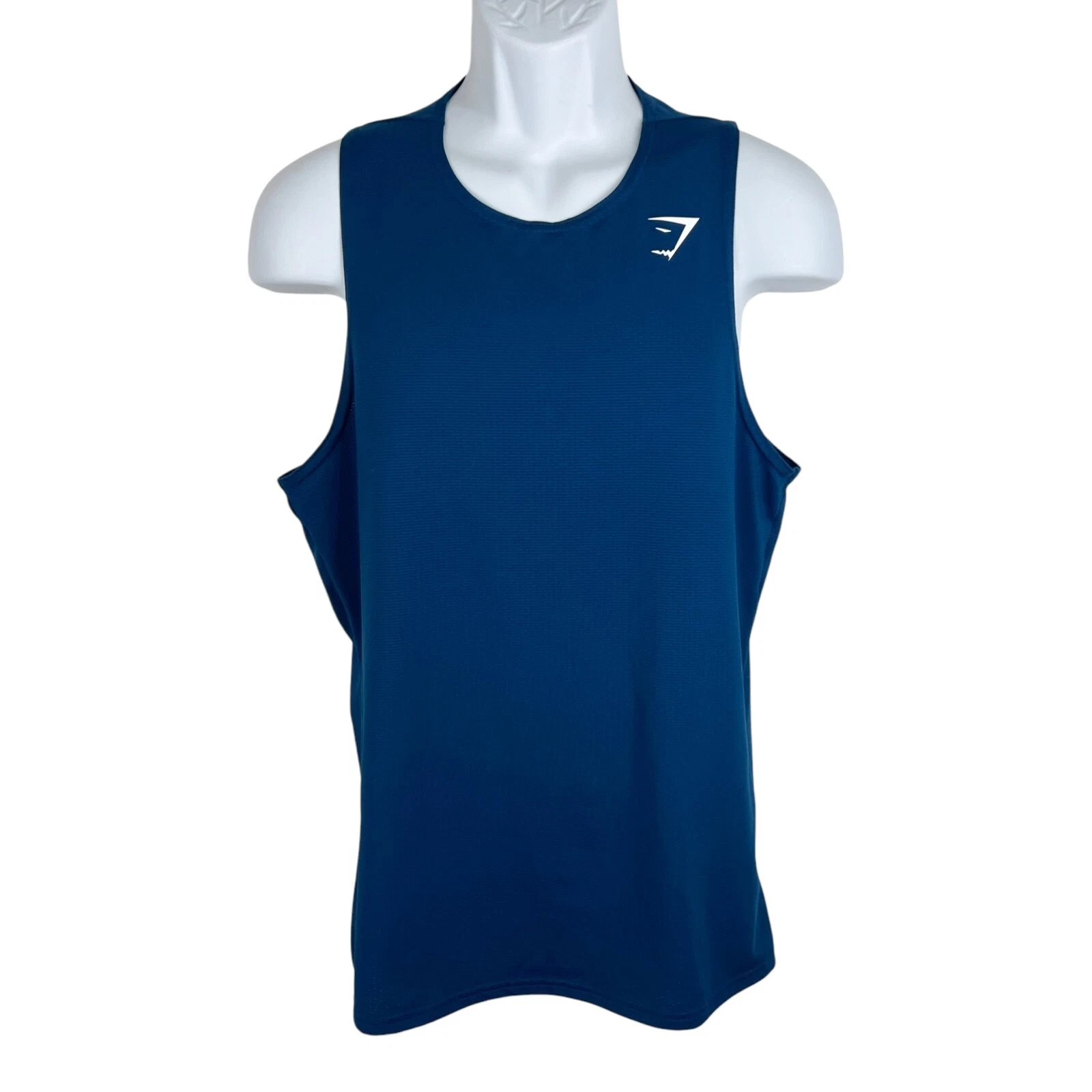 gymshark round neck workout gym active athletic tank-top