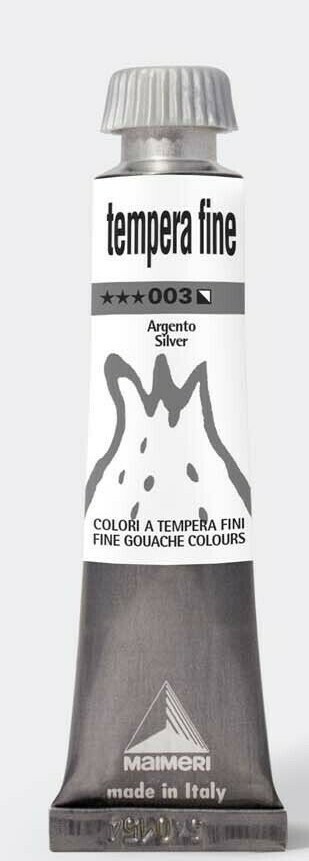 Maimeri Tempera Fine Tube – Farbe Violett, 20 Ml, Für Kunst & Basteln