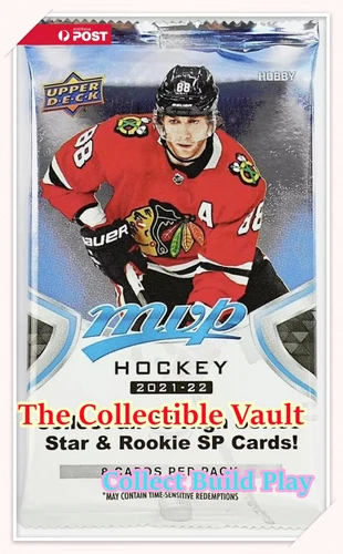 2021/22 Upper Deck MVP Hockey Hobby Box Factory Sealed