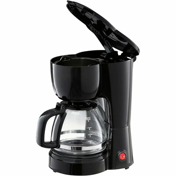 5 Cup Auto keep Warm Function Coffee Maker With Removable Filter Basket, Black
Opens in a new window