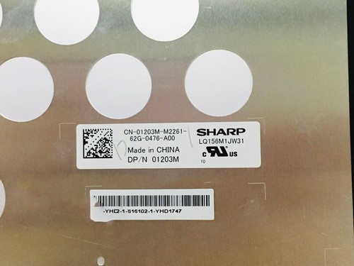 LQ156D1JW31 40Pins 3840×2160 UHD Matte DP/N 01203M - Picture 2 of 2
