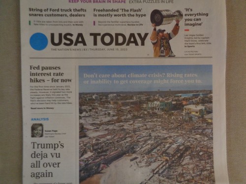 USA Today newspapers from 12-12-2022 up to 7-13-2023 - Picture 132 of 151