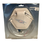 Vintage Ceramic Towel Ring Made in Taiwan ( New In Packet )