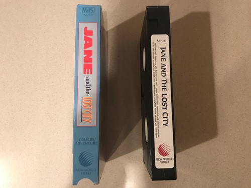 Jane and the Lost City (VHS, 1988, New World Video) Sam Jones, Maud Adams - Picture 3 of 3