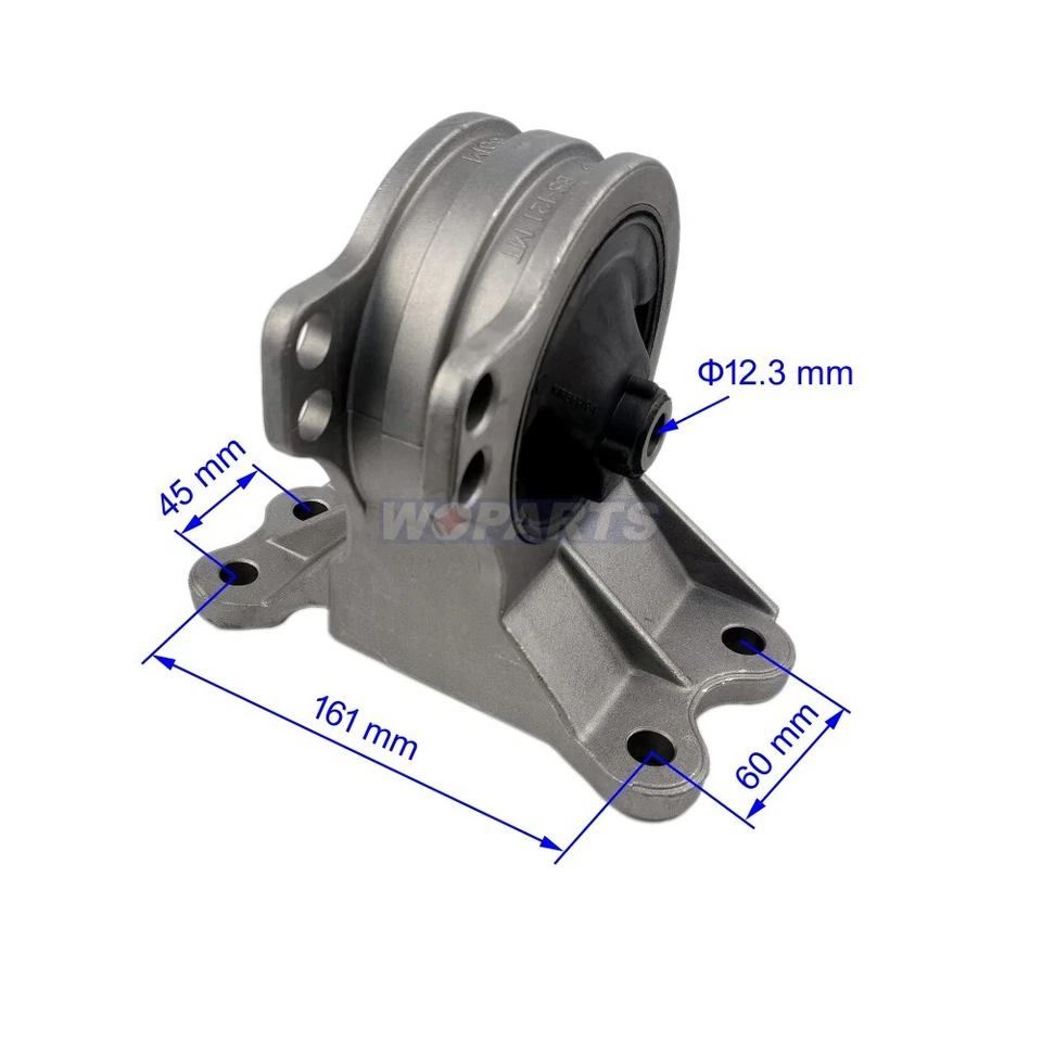 Juego de montaje de motor y transmisión de 4 piezas apto para Mitsubishi Eclipse 2006-2012 manual de 2,4 L Foto 4 de 4