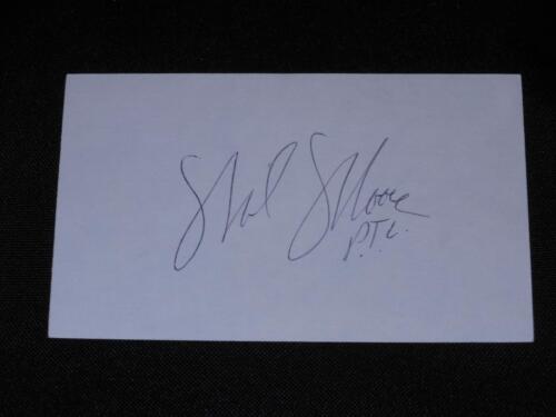 Oakland A's Mike Moore Signed Autograph Authentic 3x5 Index Card N13 - Picture 1 of 1