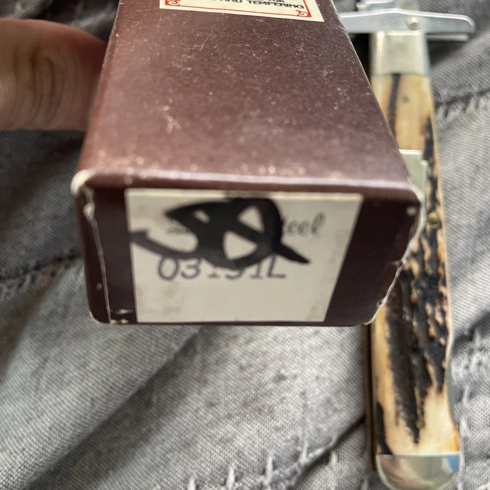 Rare Vintage Schatt & Morgan with Swing Guard in BOX 031 91l ATS-34 STEEL - Image 3 of 4