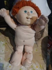 vintage cabbage patch doll boy red hair used