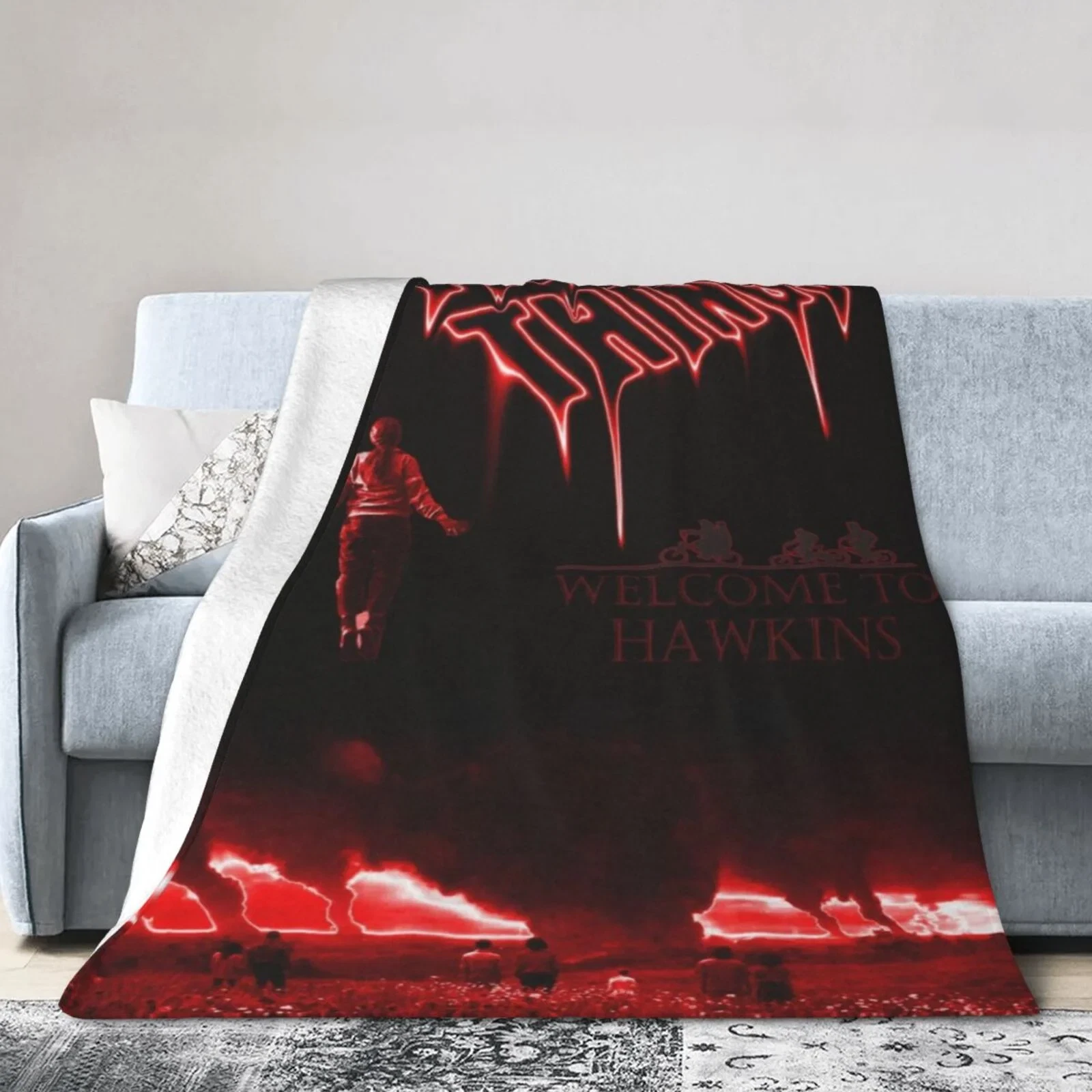 Stranger Things Season 5 Blanket Cozy All-Season Throw