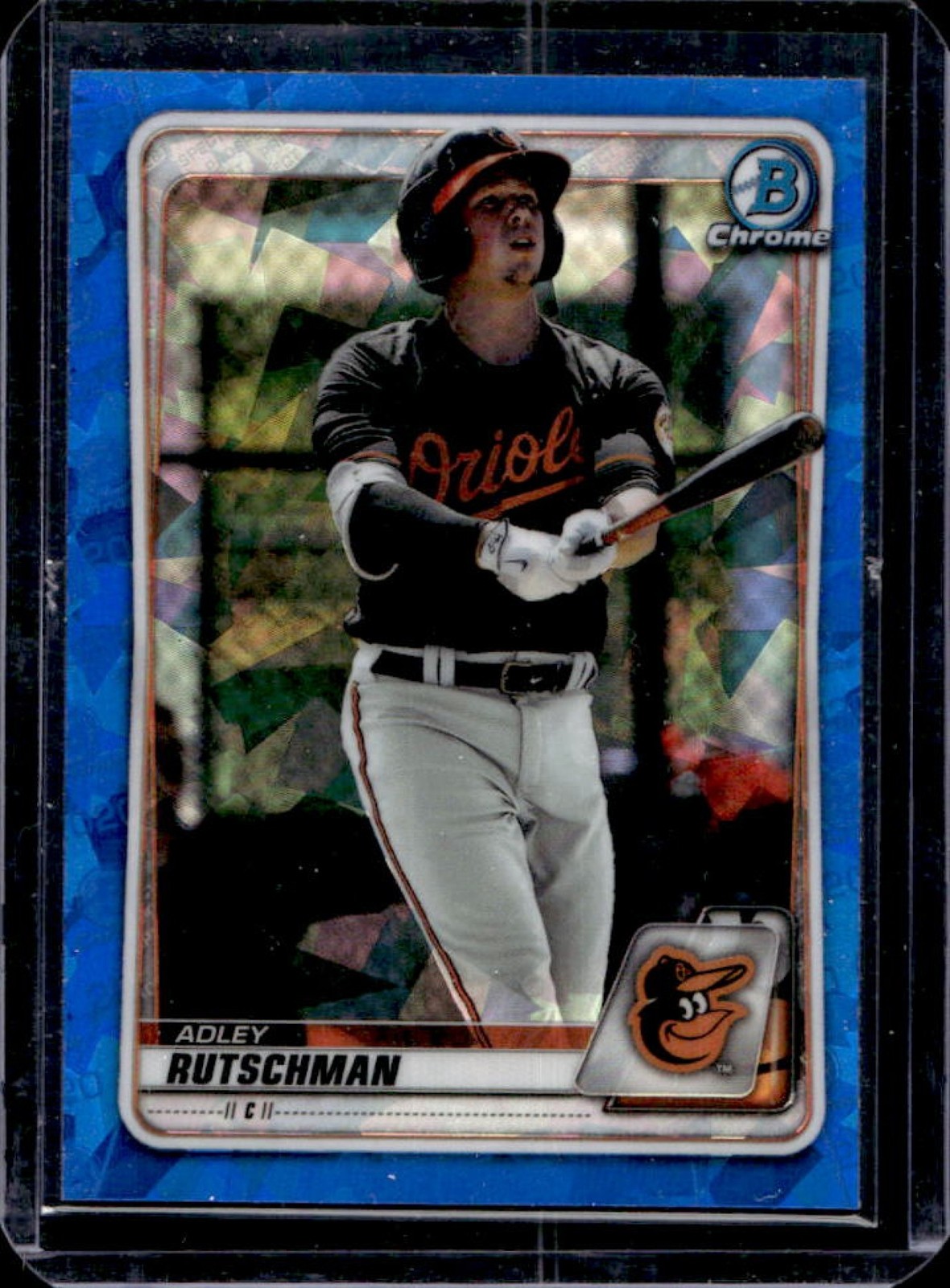 2020 Bowman Sapphire Adley Rutschman Chrome Prospect #BCP-50 Orioles