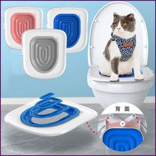 Cat Toilet Training Kit Reusable Puppy Kitty Litter Box Mat Cleaning Accessories