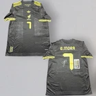 Gilberto Mora Signed Mexico Black Jersey Autographed MEX Soccer JSA Auto