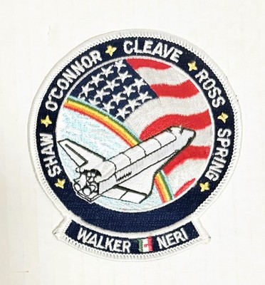 NASA STS-61B Space Shuttle Atlantis Mission Flight Astronaut Crew  Patch Nov 85