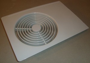 Abdeckung Lüfter Front unten rechts Siemens Kondens Trockner E46-30