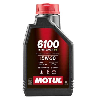 Motoröl MOTUL 112920 6100 SYN-CLEAN FE 5W30 1L