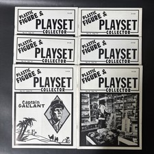 Plastic Figure And Playset Collector Magazines Lot Of 6, Issues 11-16 1991