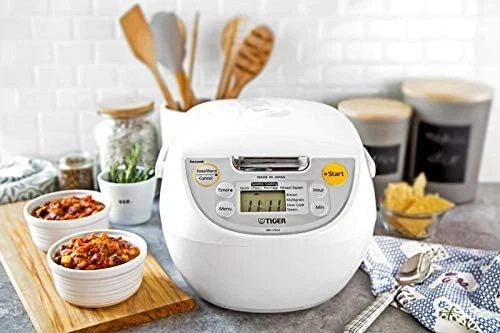 Tiger JBV-S10U Micom Rice Cooker 5.5-Cup w/ Tacook Plate Made in Japan