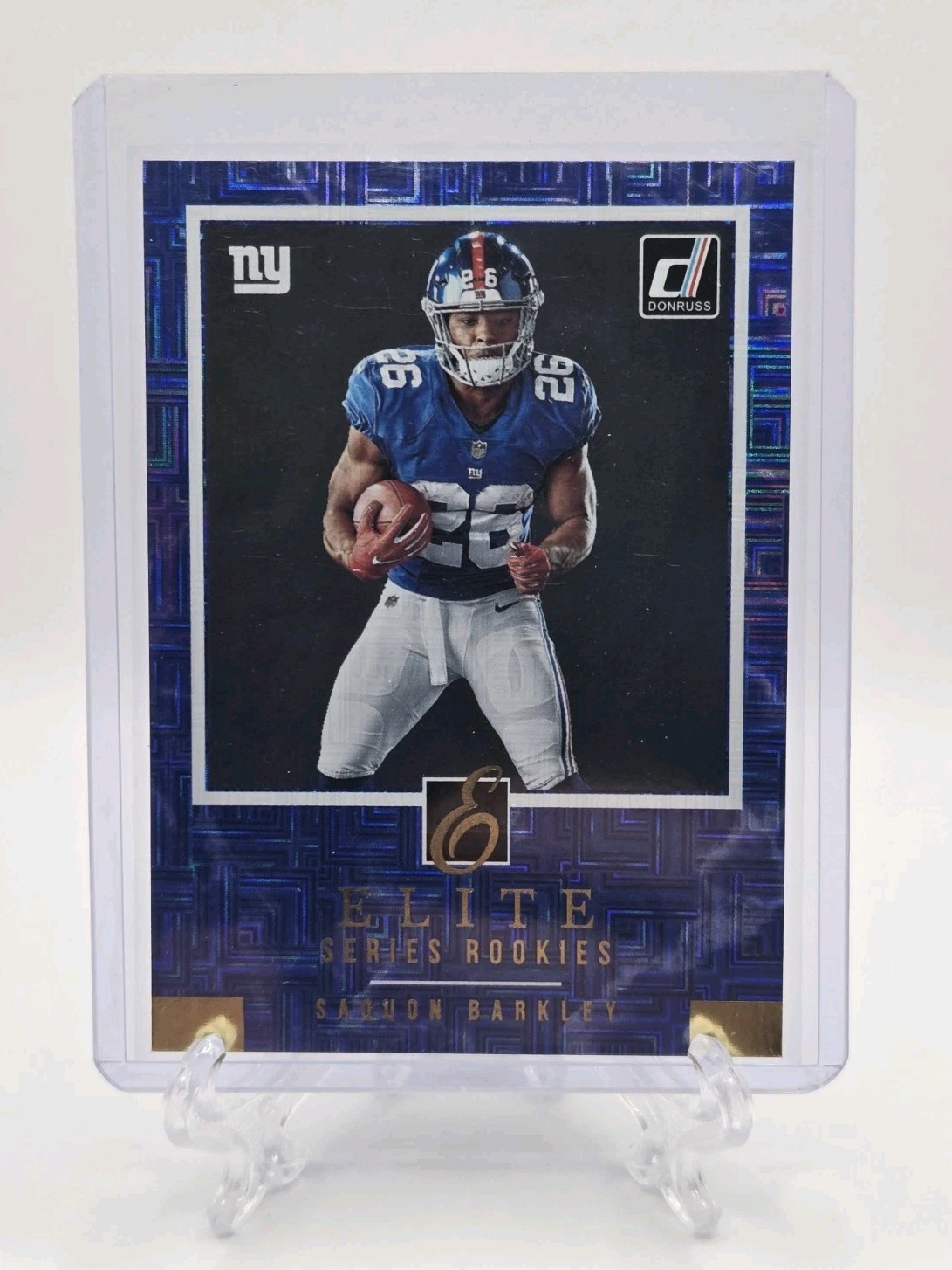 2018 Panini Donruss - The Elite Series Rookies Saquon Barkley #ESR-6 (RC)