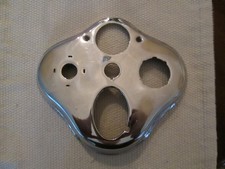 Ford Model A Chrome Dash Gauge Pod Panel 1928192919301931 Ford Model A Chrome Dash Gauge Pod Panel 1928192919301931
