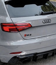 Audi RS3 Gloss Black Rear Boot Badge