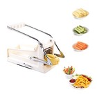 French Fry Cutter, Potato Cutter for French Fries with 2 Different Sizes Stai.