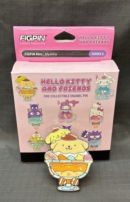 Pompompurin (Y496)Hello Kitty and Friends Series 6 Mystery FiGPiN Common  Locked