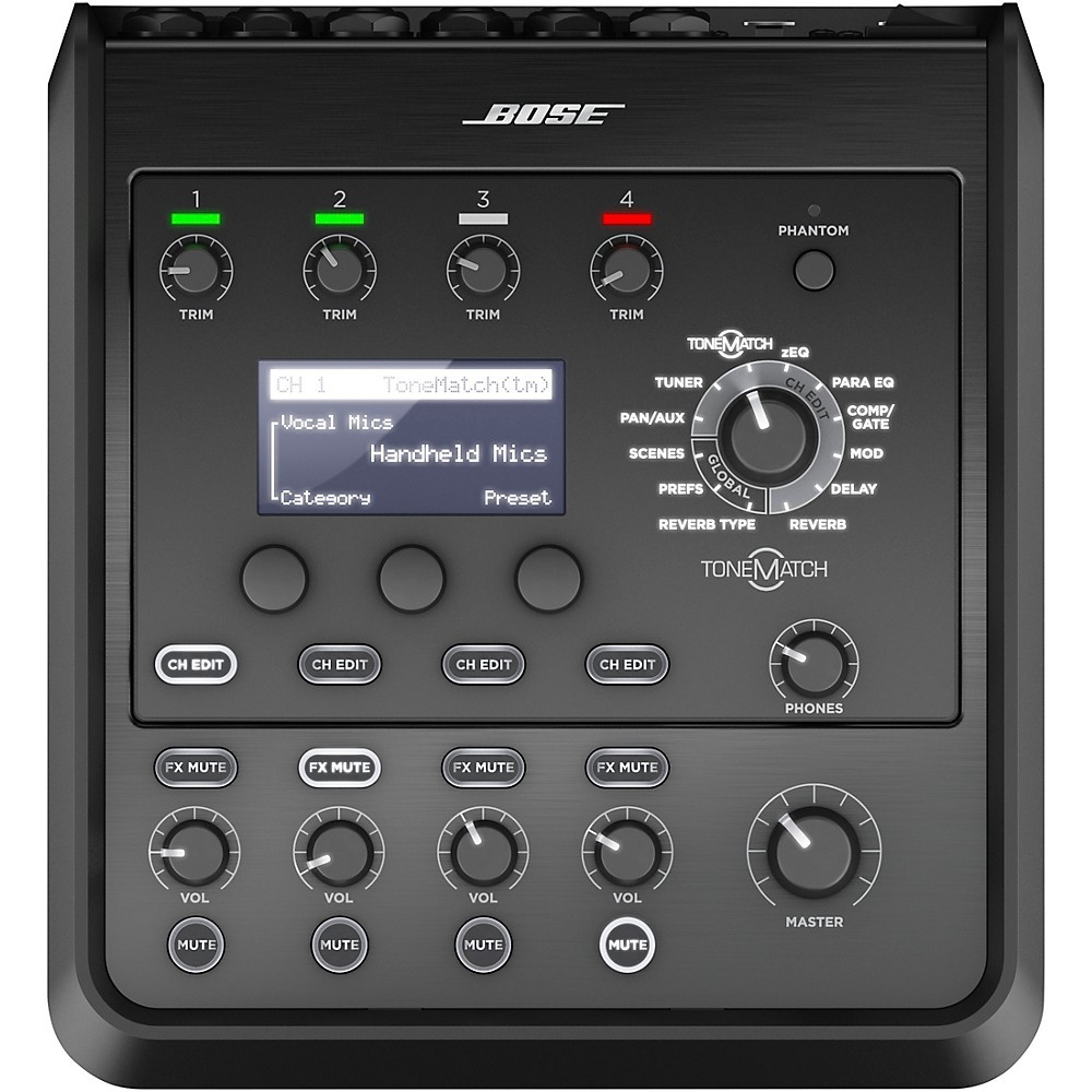 4-канальный микшер Bose T4S ToneMatch 112790₽