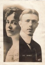 Pat Rooney Marion Bent c1905 Photo Vaudeville Girl Stage Theater Patricia *P185c