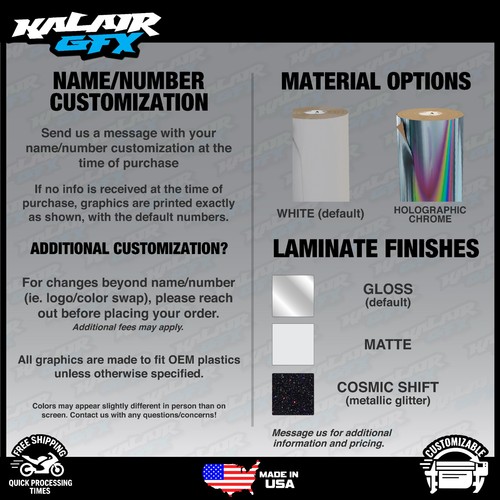 Graphics Kit for YAMAHA YZ125 YZ250 (1993-1995) YZ 125 250 DIVISION - Smoke - Picture 2 of 4