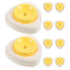  10pcs Egg Piercer - Hole Puncher Tool With Safety Lock & Sharp Pin For Family