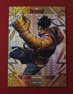 2025 Kakawow Phantom Marvel Rivals Iron Fist #PMR-ZFG-30 Gold 10/10 Last Print