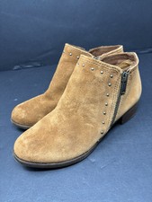 Minnetonka 1512 High Top Brie Boot Brown Side Size 6