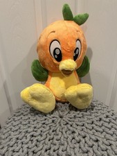 Disney Parks 10 Orange Bird Big Feet Orange Blossom Floral Scented Plush